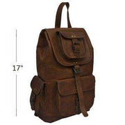 Bulletproof NIJ IIIA Leather Backpack-Bulletproof Backpack-Bullet Blocker®-kincorner.com