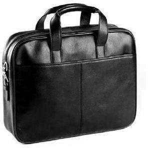 Bulletproof Leather 2 Handle Briefcase-Bulletproof Briefcase-Bullet Blocker®-kincorner.com